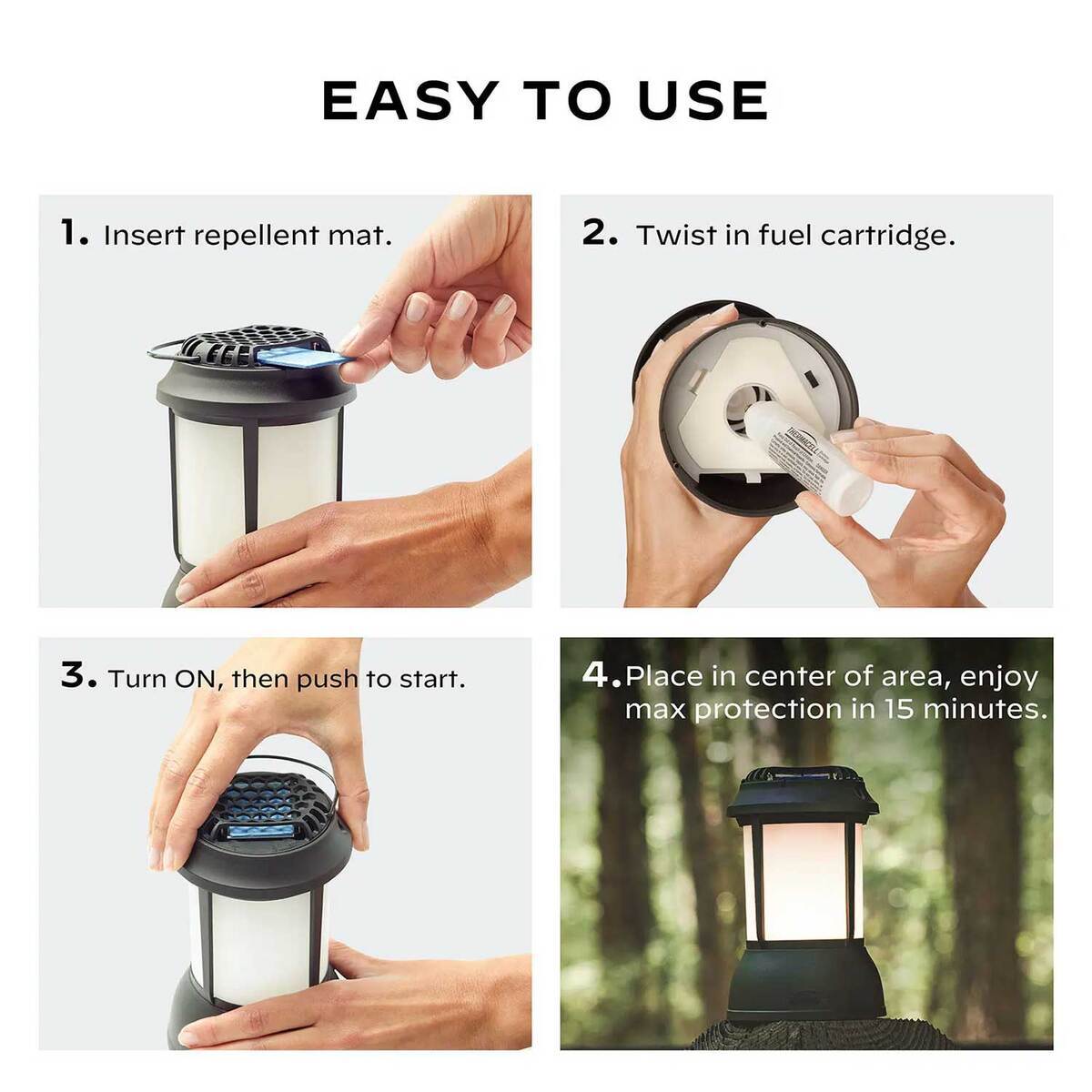 Thermacell Patio Shield Mosquito Repellent Lantern 4 Thermacell Patio Shield Mosquito Repellent Lantern