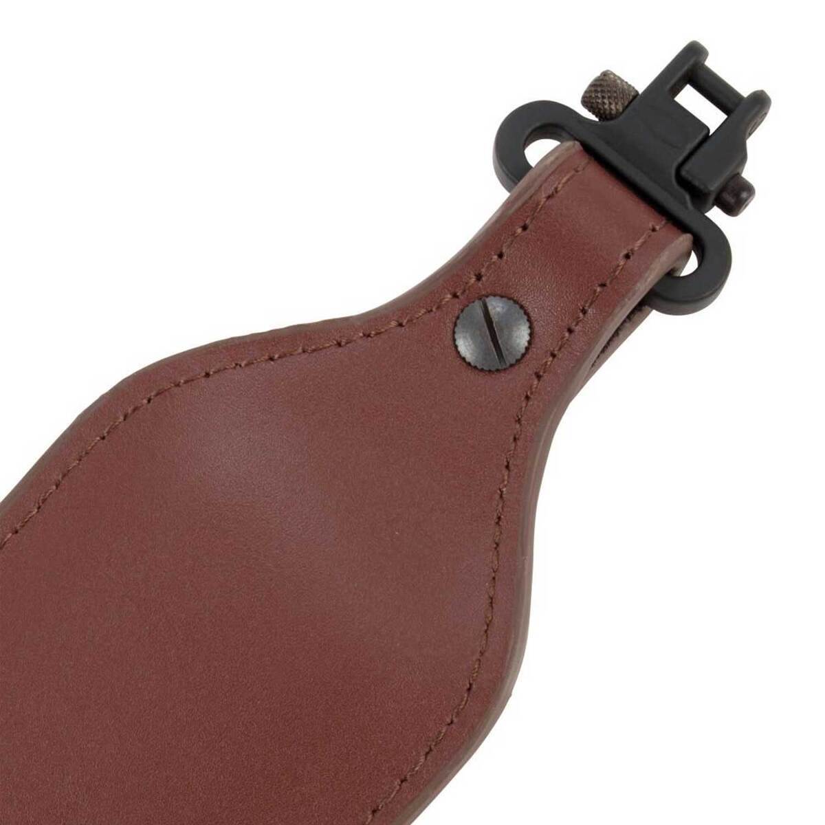 Allen Dear Stamped Leather Rifle Sling - Brown 3 Allen Dear Stamped Leather Rifle Sling - Brown