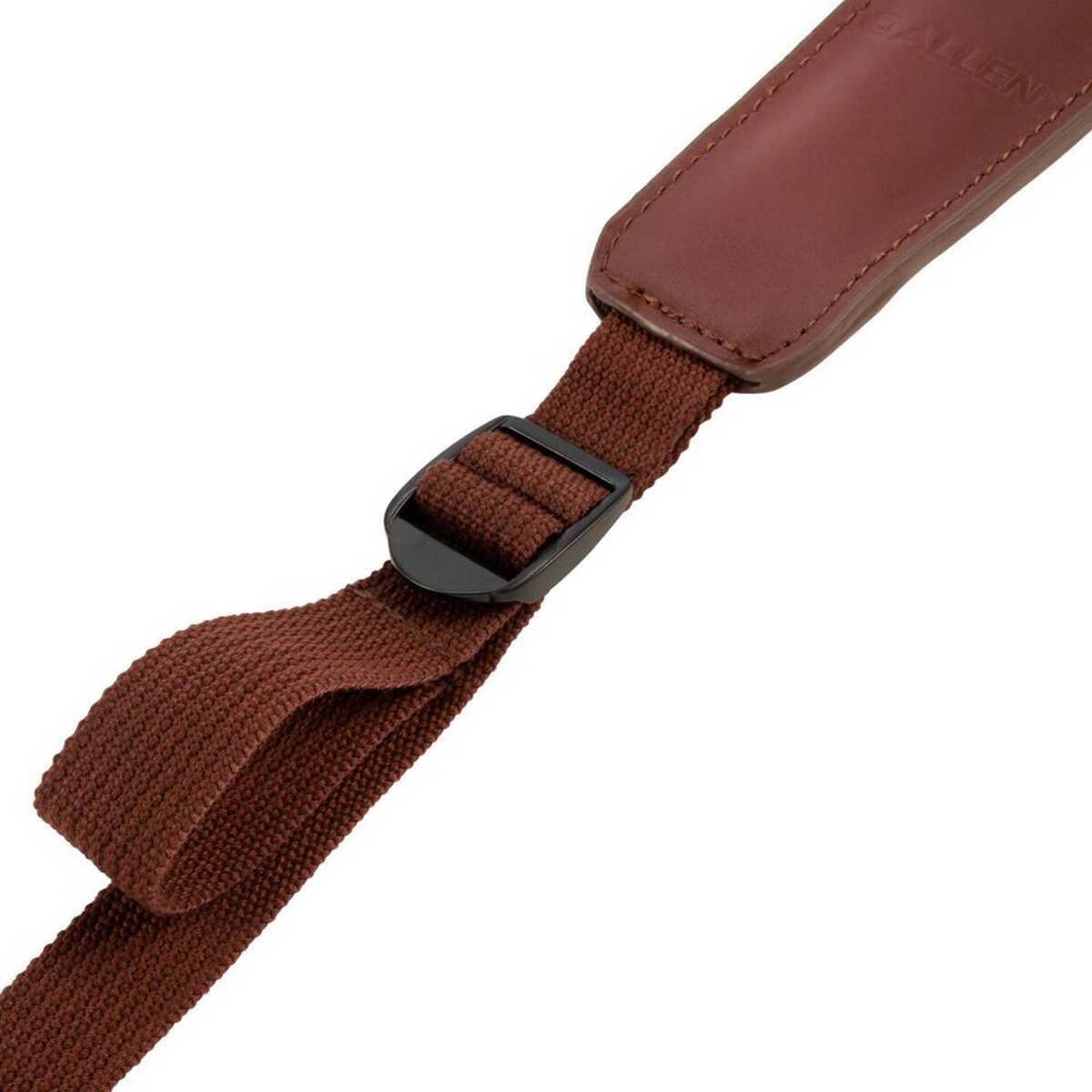 Allen Dear Stamped Leather Rifle Sling - Brown 4 Allen Dear Stamped Leather Rifle Sling - Brown