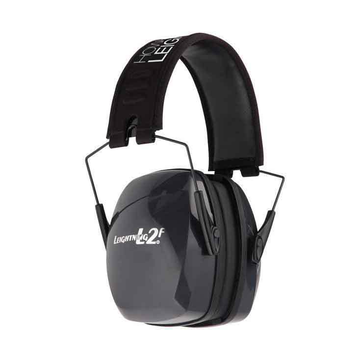 Howard Leight Leightning L2F Folding Passive Earmuffs - Black