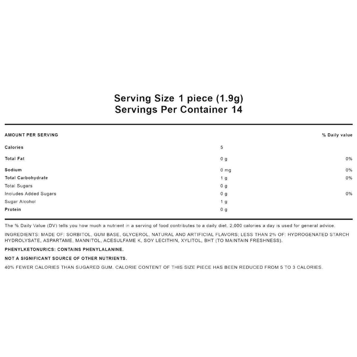 Orbit Sugarfree Gum 3 Orbit Sugarfree Gum