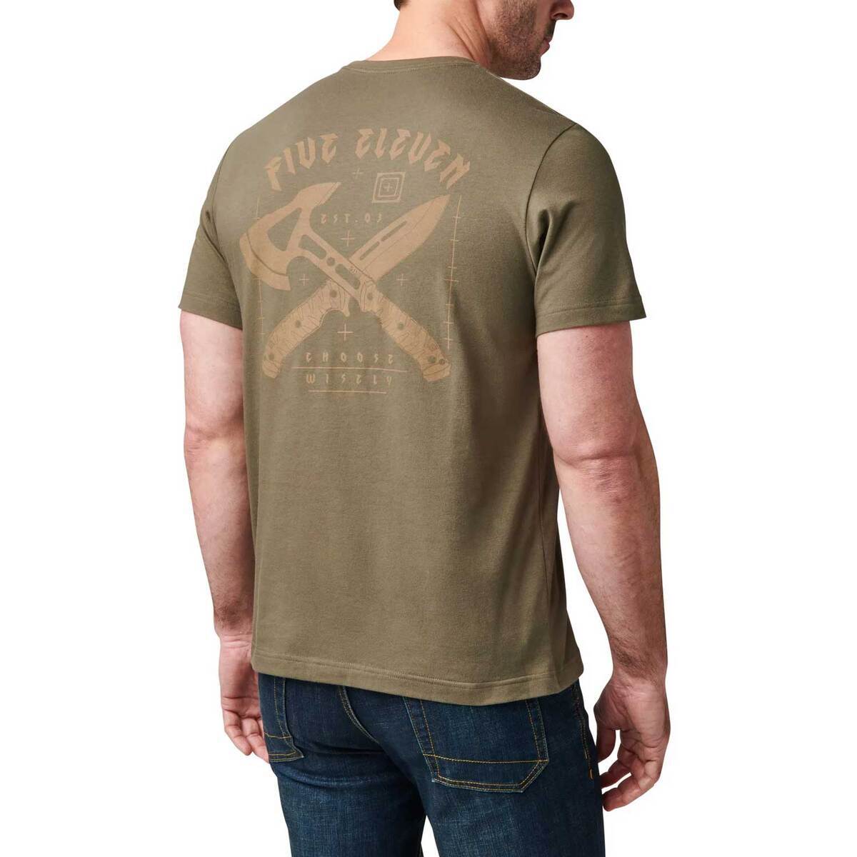 5.11 Men's Choose Wisely Short Sleeve Casual Shirt