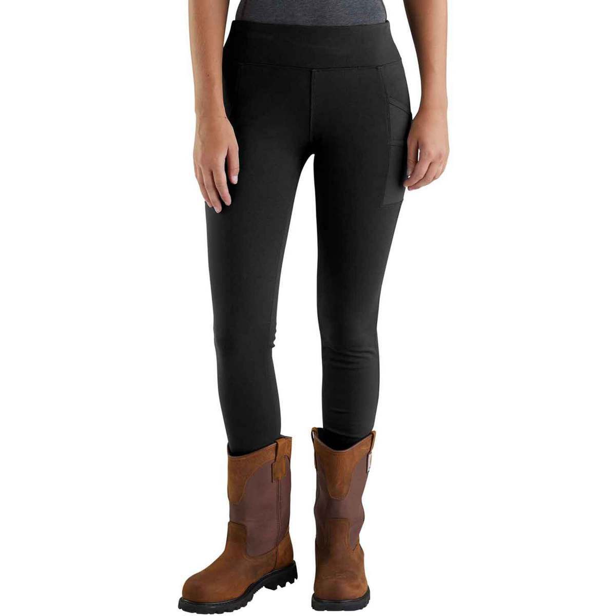 Carhartt Women's Force Lightweight Utility Leggings - Black - XXL