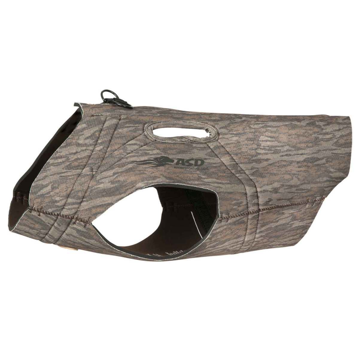 Avery Boaters Dog Parka 5mm Dog Vest - 2X-Large - Mossy Oak Bottomland