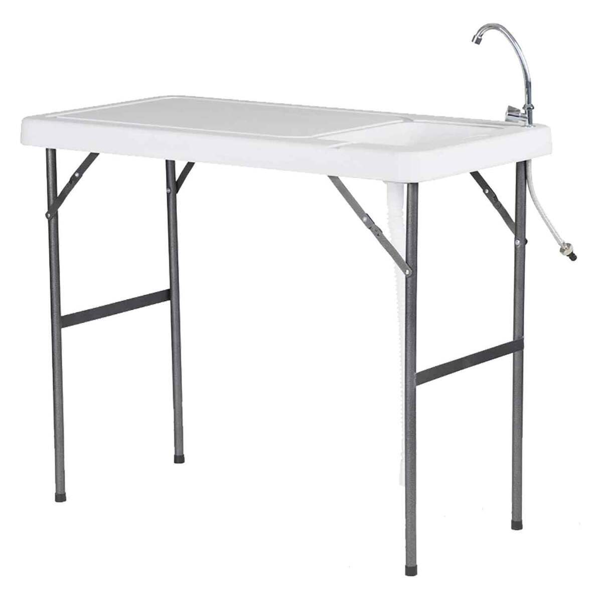 Old Cedar Outfitters 2 Man Game Cleaning Station with Folding Faucet