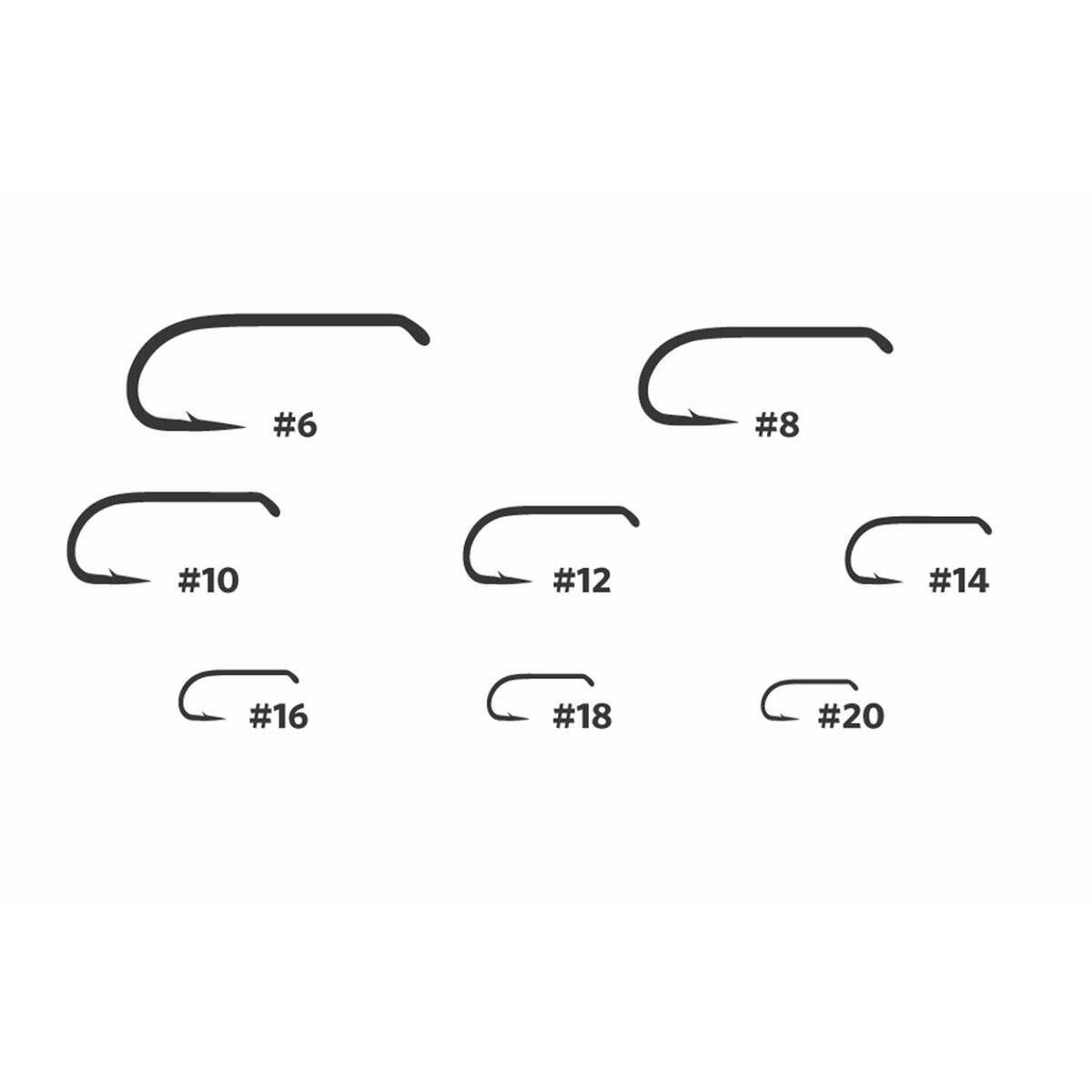 Umpqua U-Series U105 Fly Tying Nymph Hooks