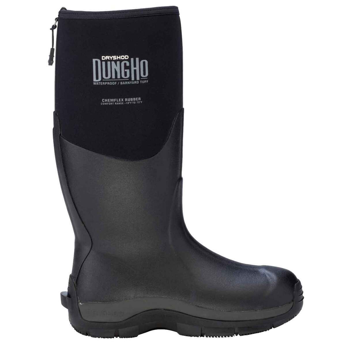 Dryshod Men's Dungho Barnyard Tough High Waterproof Pull On Boots 4 Dryshod Men's Dungho Barnyard Tough High Waterproof Pull On Boots