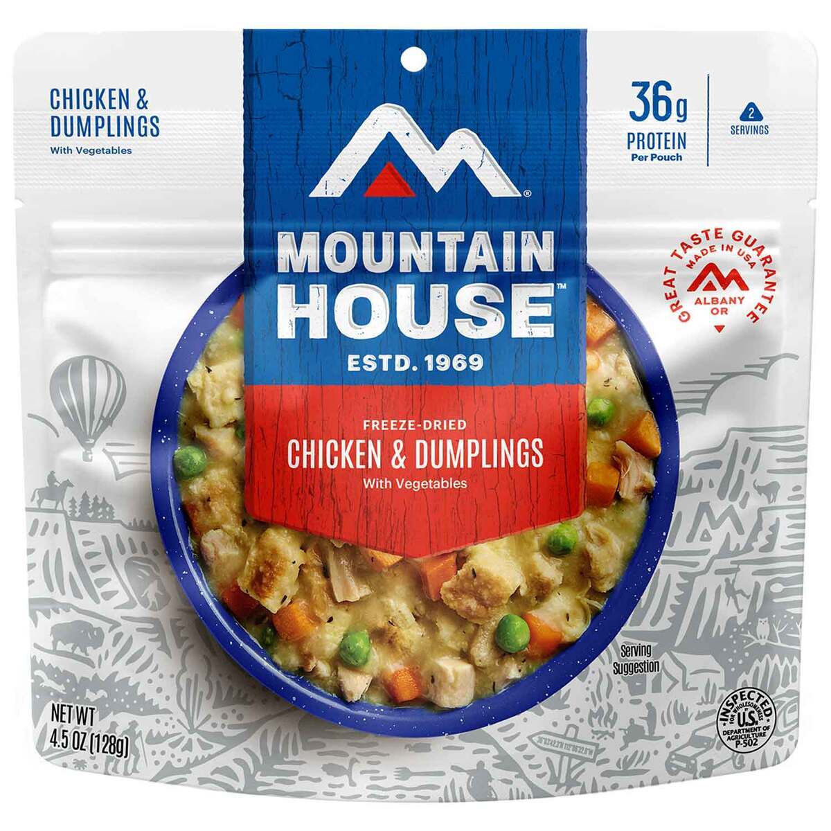 Mountain House Chicken & Dumplings with Vegetables - 2 Servings