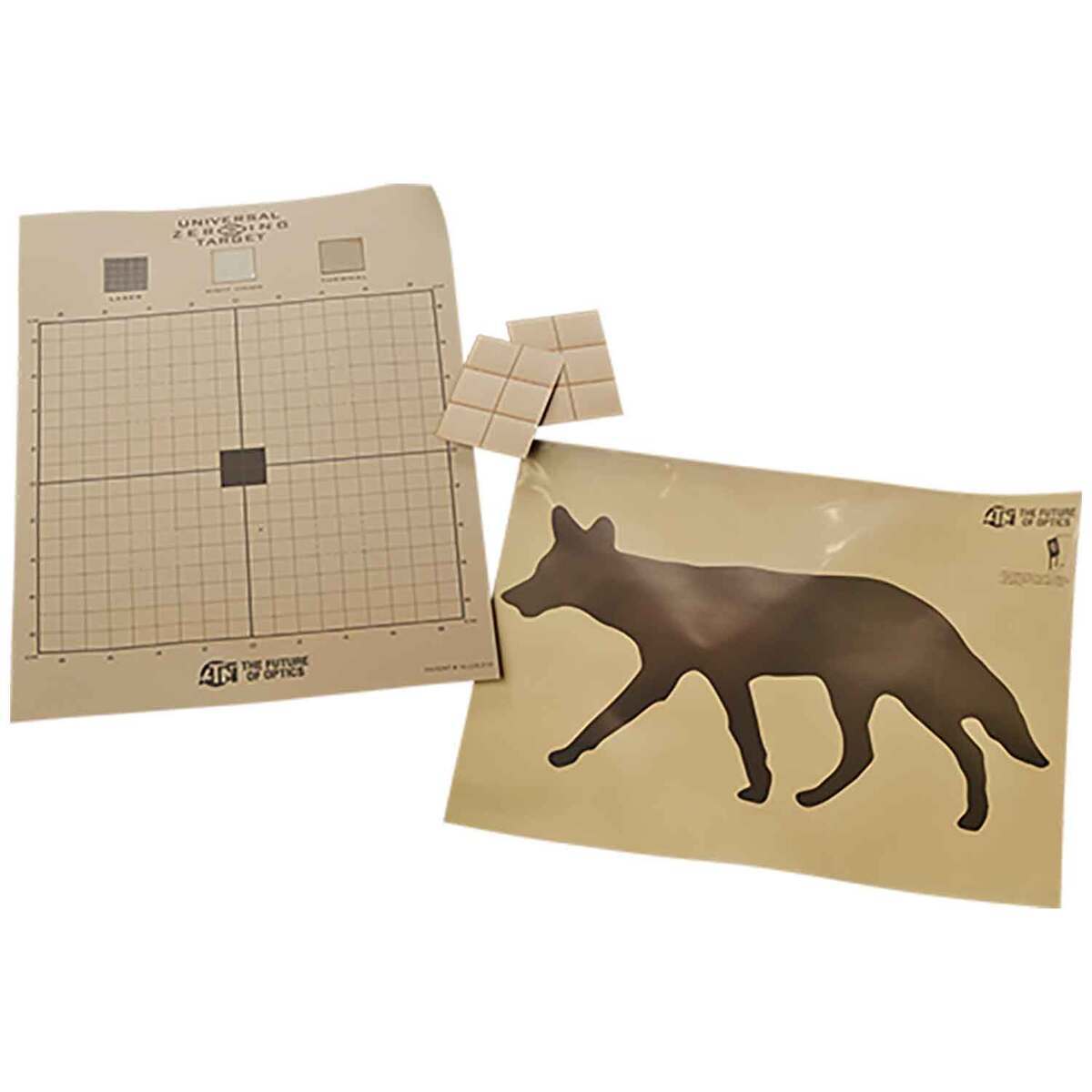 ATN Thermal Zero Training Coyote Target Kit