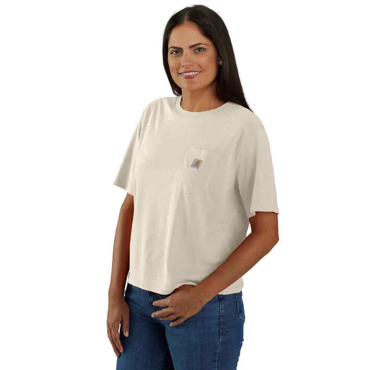 Carhartt Women's Loose Fit Lightweight Short Sleeve Work Shirt 3 Carhartt Women's Loose Fit Lightweight Short Sleeve Work Shirt