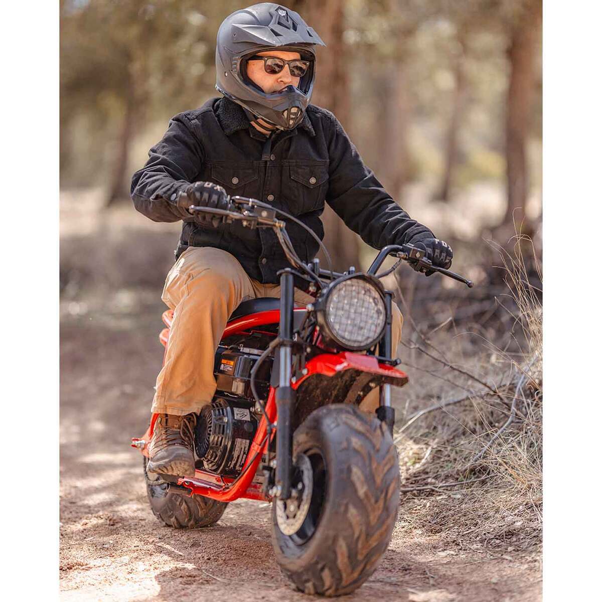 Coleman Powersports B200 Mini Bike - Red 7 Coleman Powersports B200 Mini Bike - Red