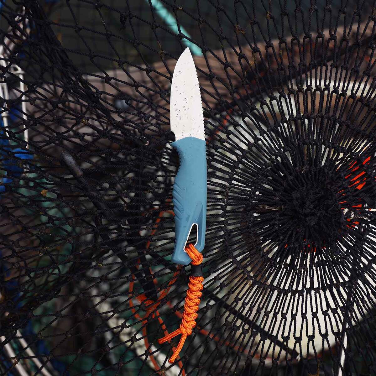 Benchmade Intersect 2.68 inch Fixed Blade Knife - Depth Blue