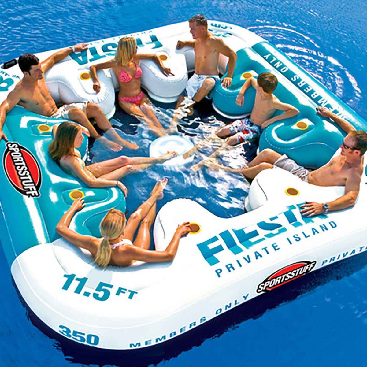 Sportsstuff Fiesta Island 8 Person Pool Float