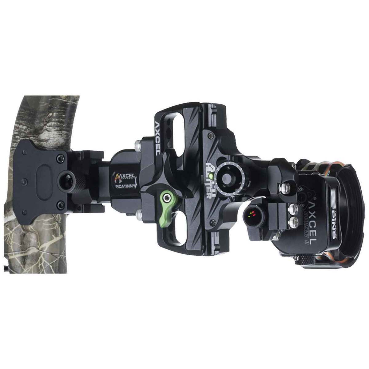Axcel Accuhunter Plus Picatinny 1 Pin Bow Sight - Ambidextrous