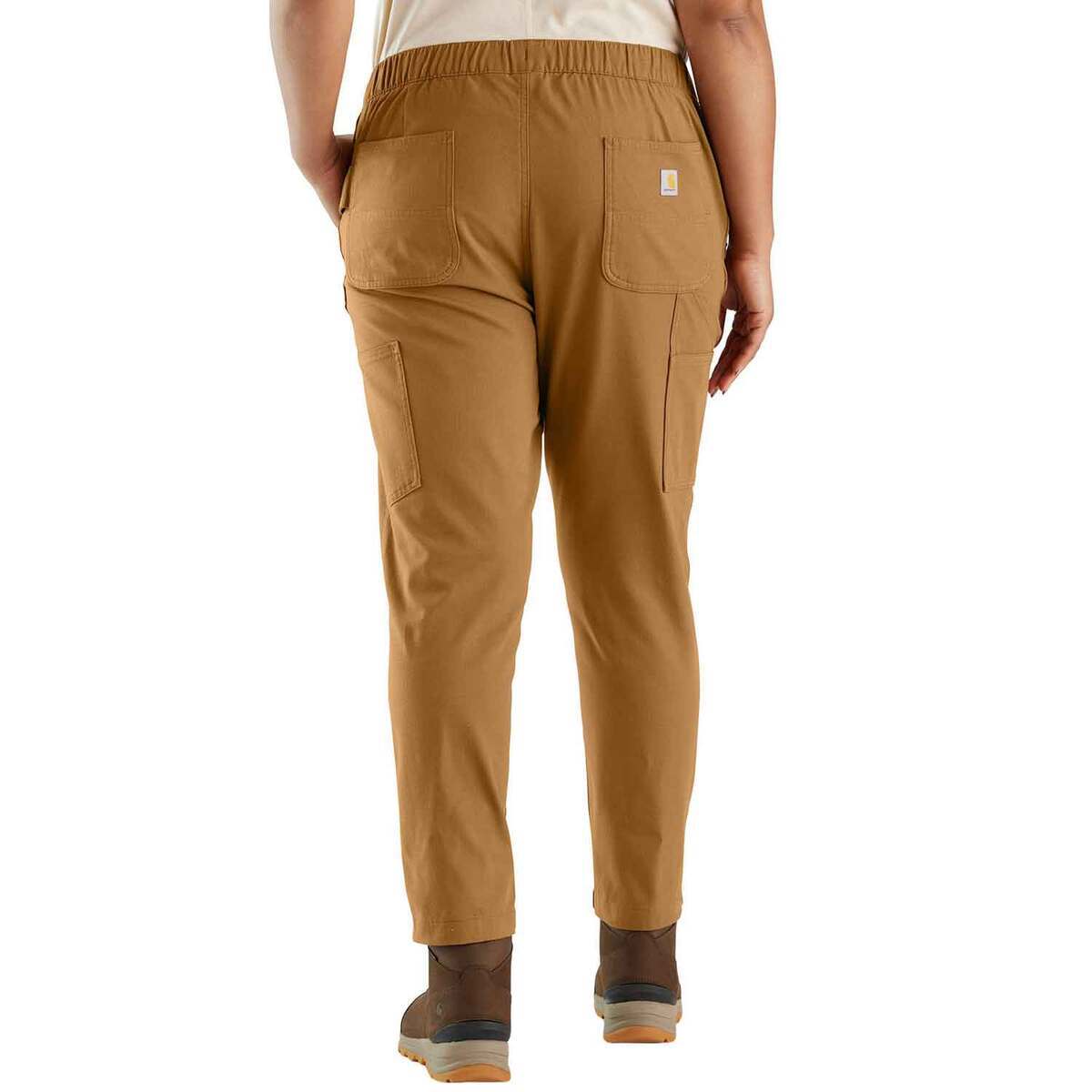 Carhartt Women's Force Ripstop Mid Rise Relaxed Fit Work Pants 6 Carhartt Women's Force Ripstop Mid Rise Relaxed Fit Work Pants