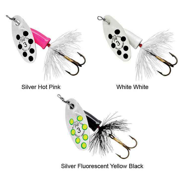 Blue Fox Bullet Fly Inline Spinner 3 Blue Fox Bullet Fly Inline Spinner