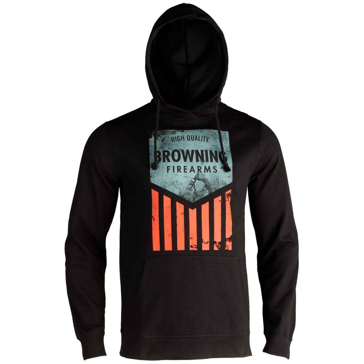 Browning Men's Carter 2.0 Firearms Casual Hoodie - Black - XL