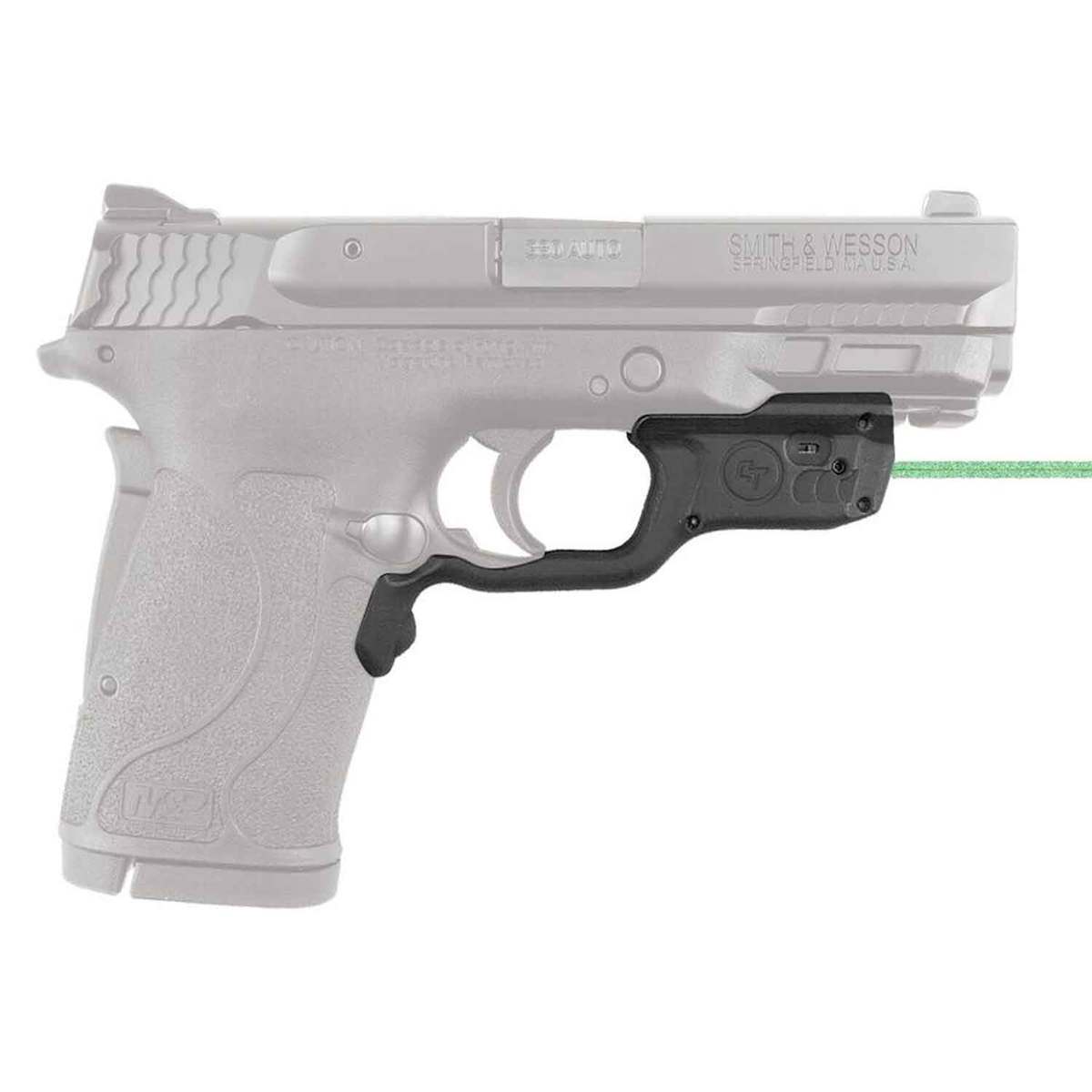 Crimson Trace LG-459G Laserguard Smith & Wesson M&P9EZ/M&P380EZ/M&P22C Laser Sight - Green