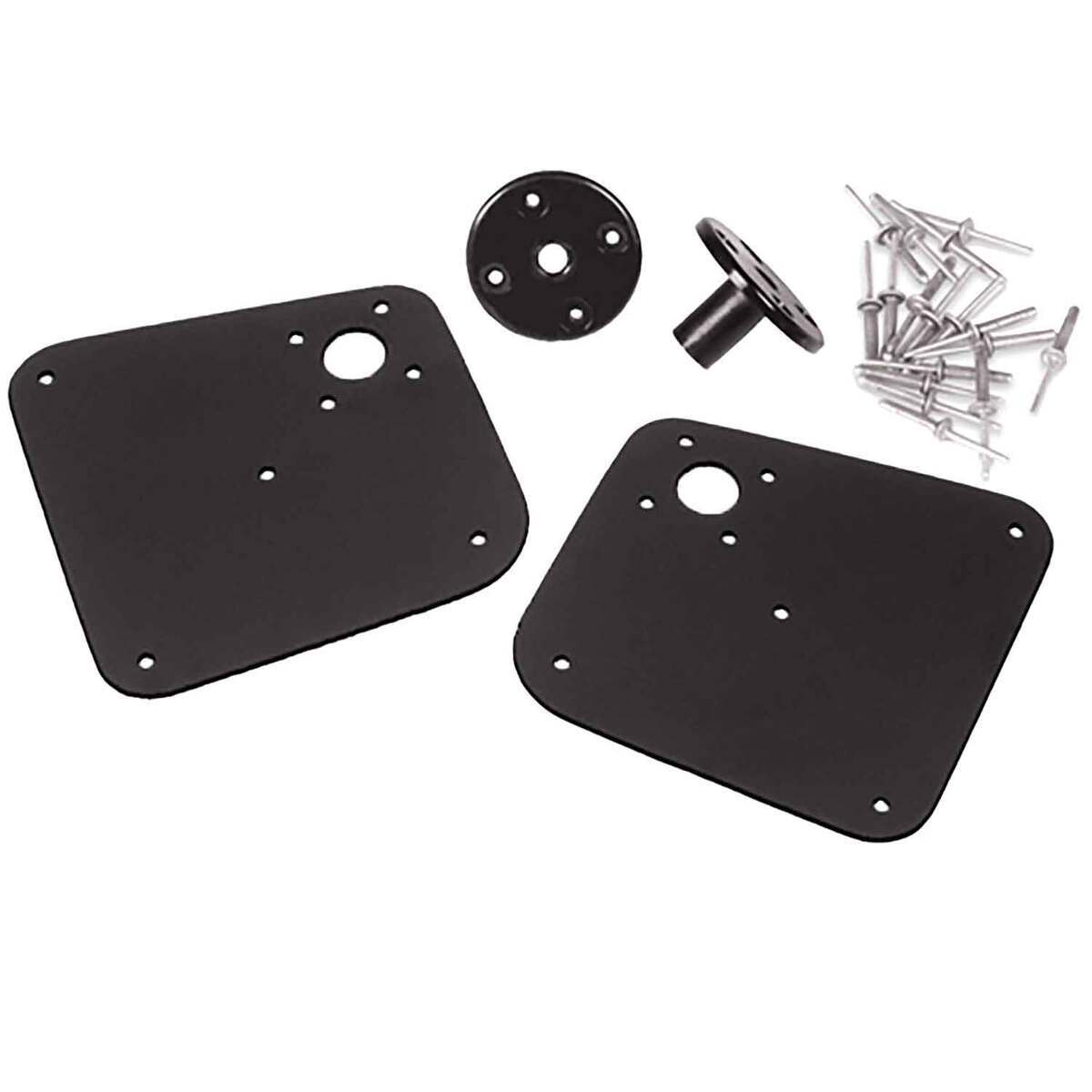 Beavertail Stealth Oar Lock Kit - Black