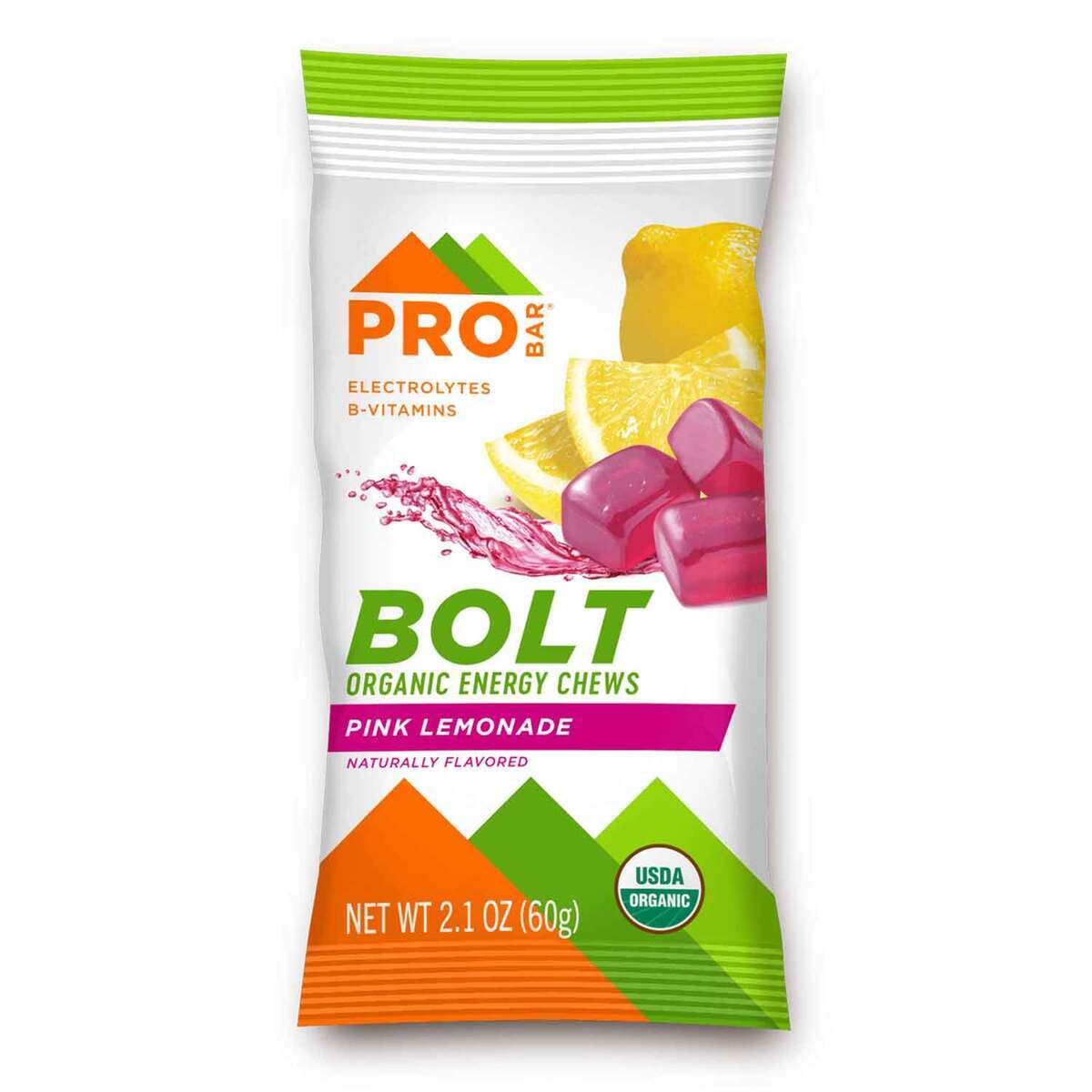 ProBar Bolt Pink Lemonade Energy Chews - 2 Servings