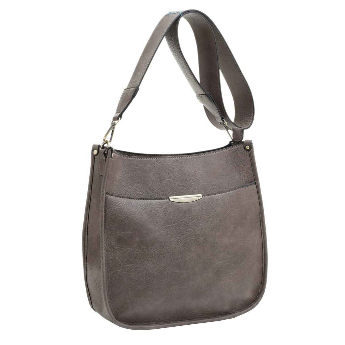 Jessie & James Ava Concealed Lock and Key Crossbody - Grey