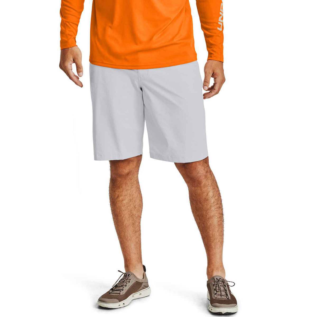 Under Armour Men's Fish Hunter Fishing Shorts - Halo Gray - 42