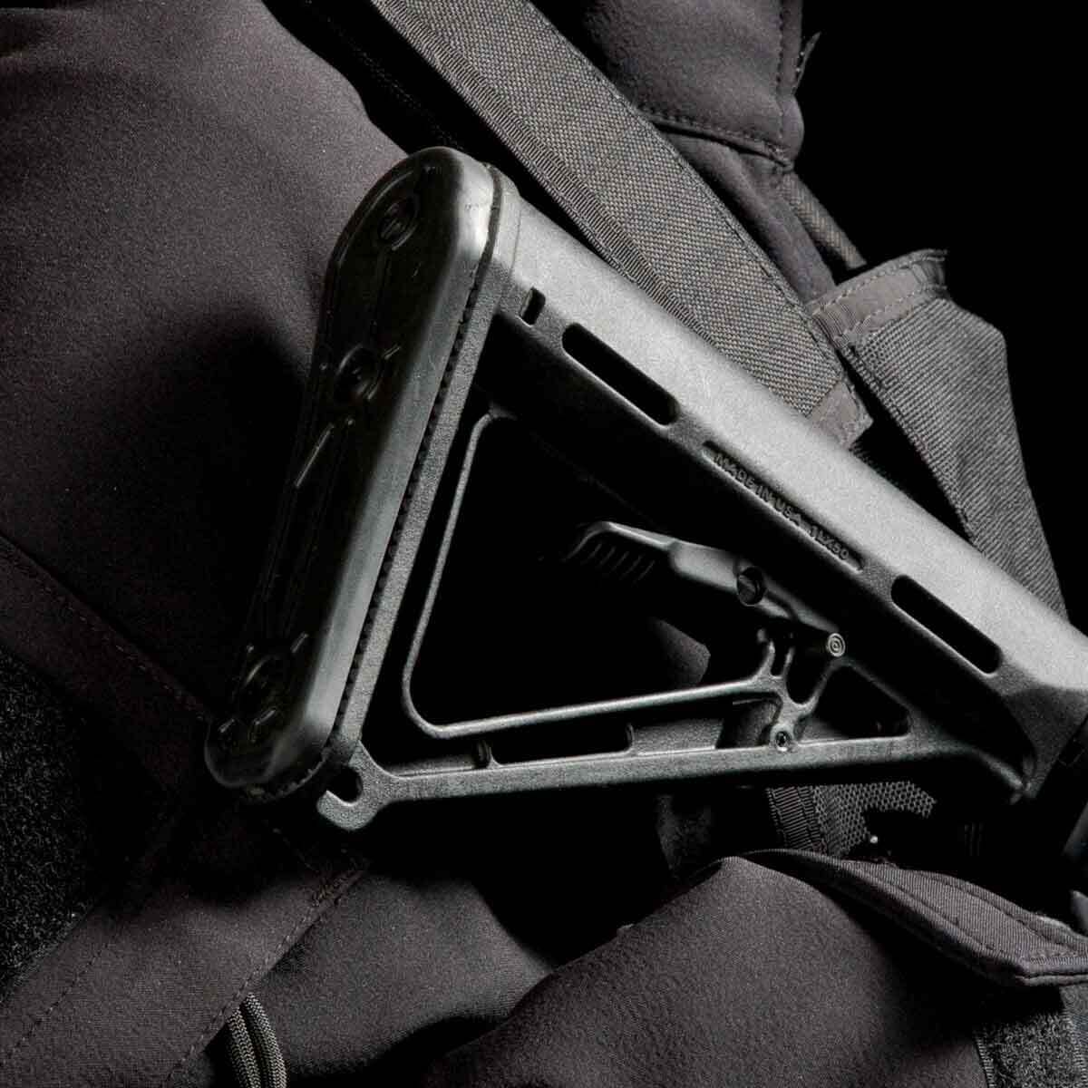 Magpul MOE Commercial-Spec Collapsible Buttstock - Black 4 Magpul MOE Commercial-Spec Collapsible Buttstock - Black