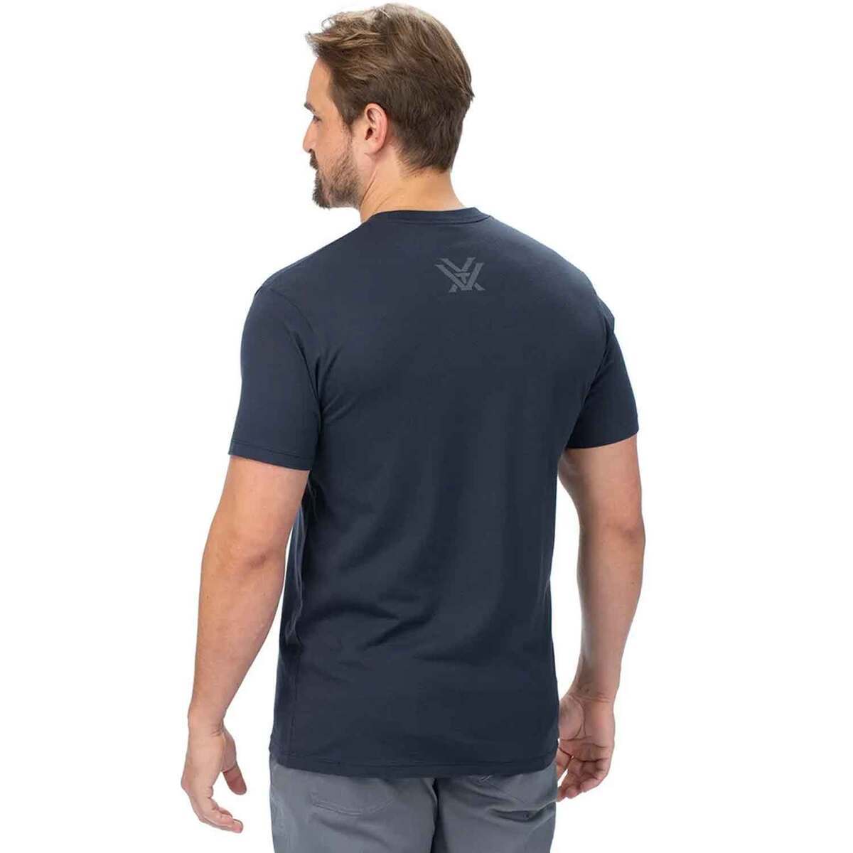 Vortex Men's Core Logo Short Sleeve Casual Shirt
