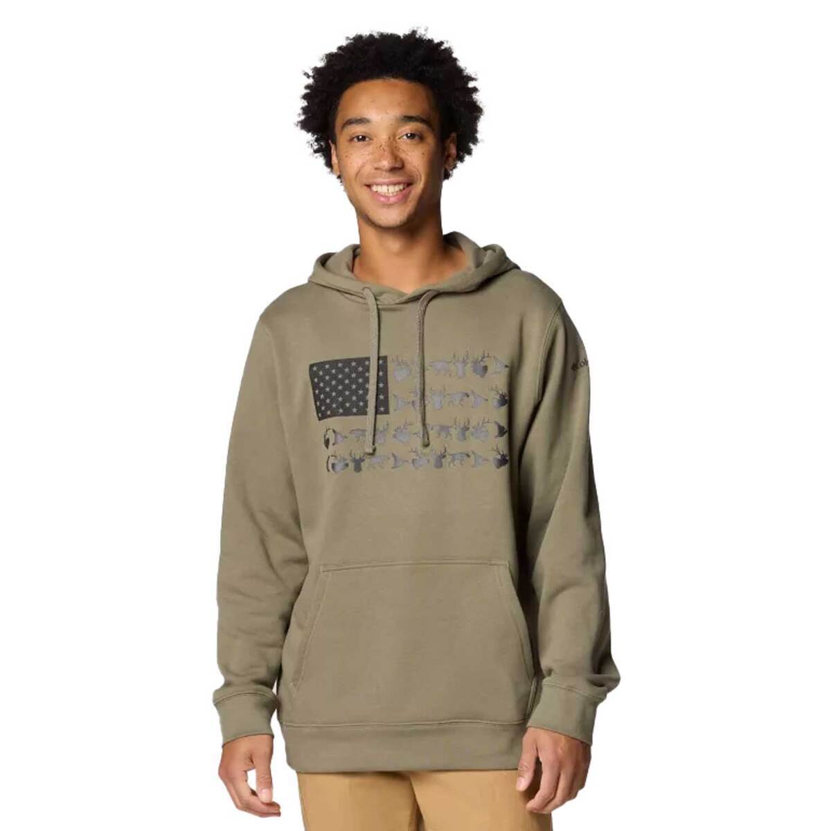 Columbia Men's PHG Game Flag II Casual Hoodie 3 Columbia Men's PHG Game Flag II Casual Hoodie