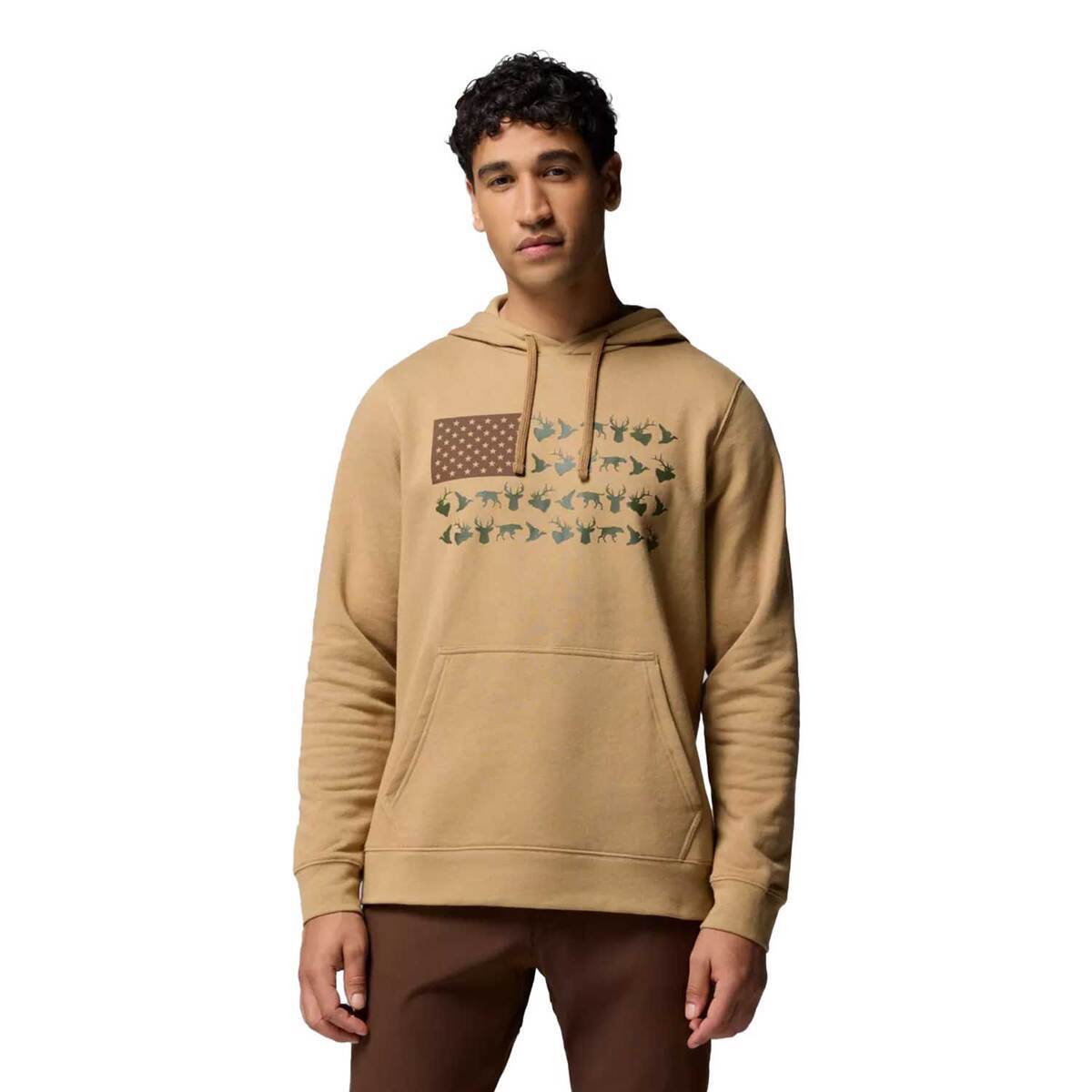 Columbia Men's PHG Game Flag II Casual Hoodie 4 Columbia Men's PHG Game Flag II Casual Hoodie