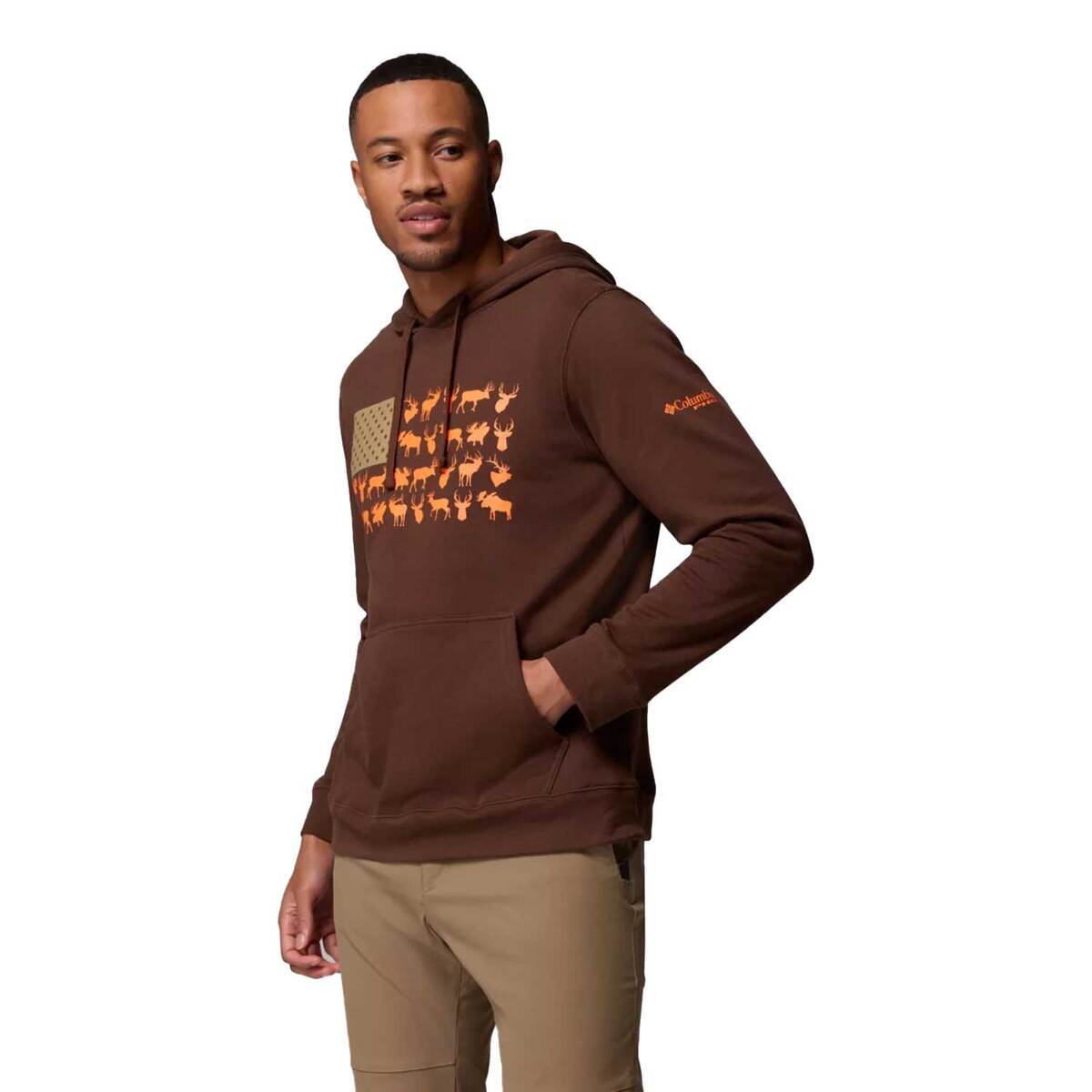 Columbia Men's PHG Game Flag II Casual Hoodie 8 Columbia Men's PHG Game Flag II Casual Hoodie