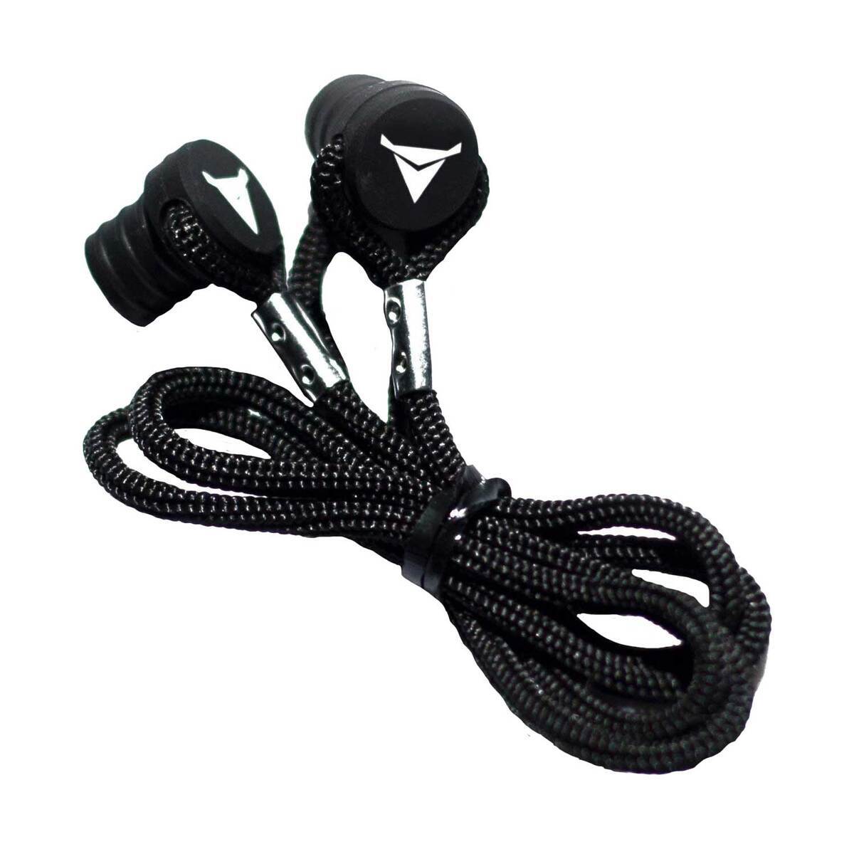 Decibullz Earplug Lanyard - Black