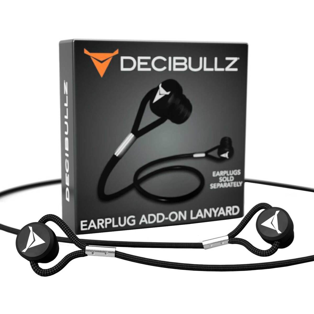 Decibullz Earplug Lanyard - Black