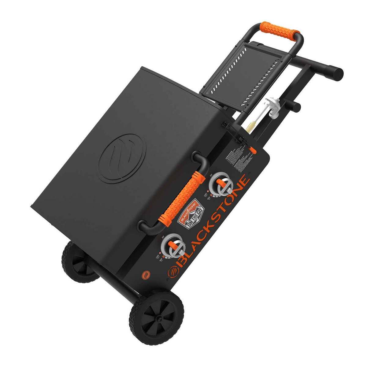 Blackstone 22in On The Go Scissor Leg with Hood 2 Burner Griddle - Black 6 Blackstone 22in On The Go Scissor Leg with Hood 2 Burner Griddle - Black