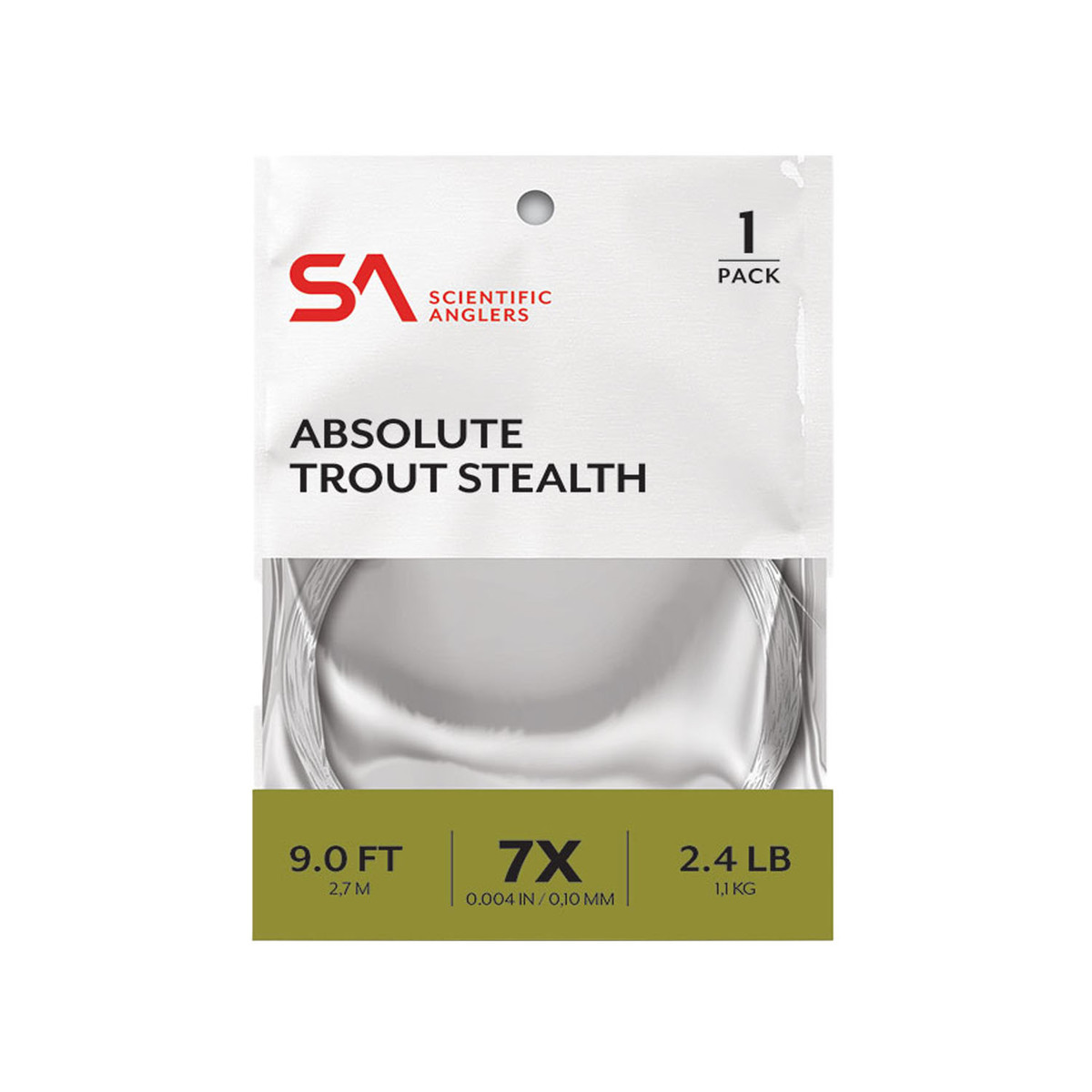 Scientific Anglers Absolute Trout Stealth Freshwater Tippet - 9ft