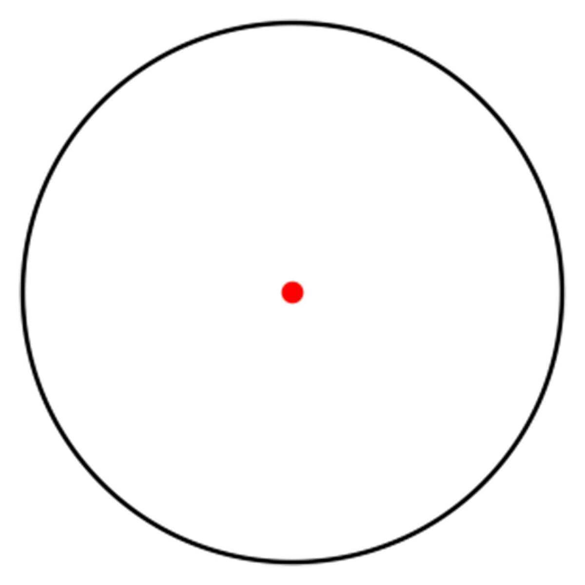 Burris RT-1 1x Red Dot - 2 MOA Dot