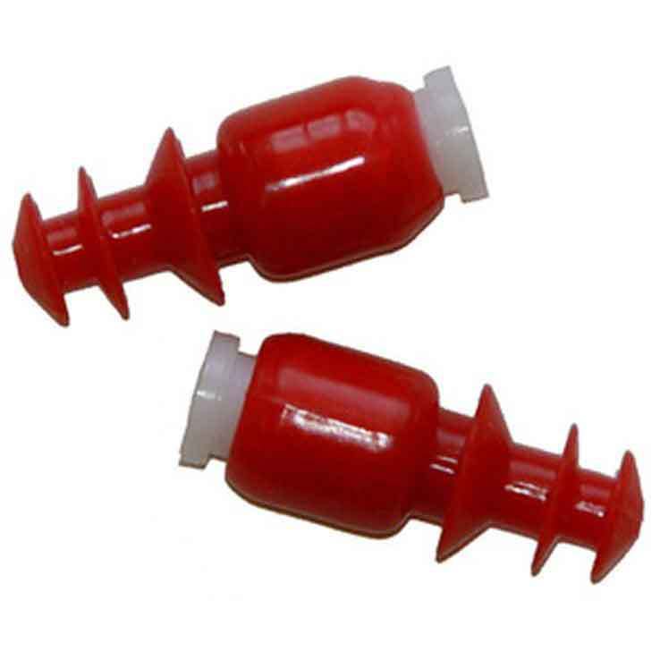 Radians Cease Fire Passive Earplugs - Red