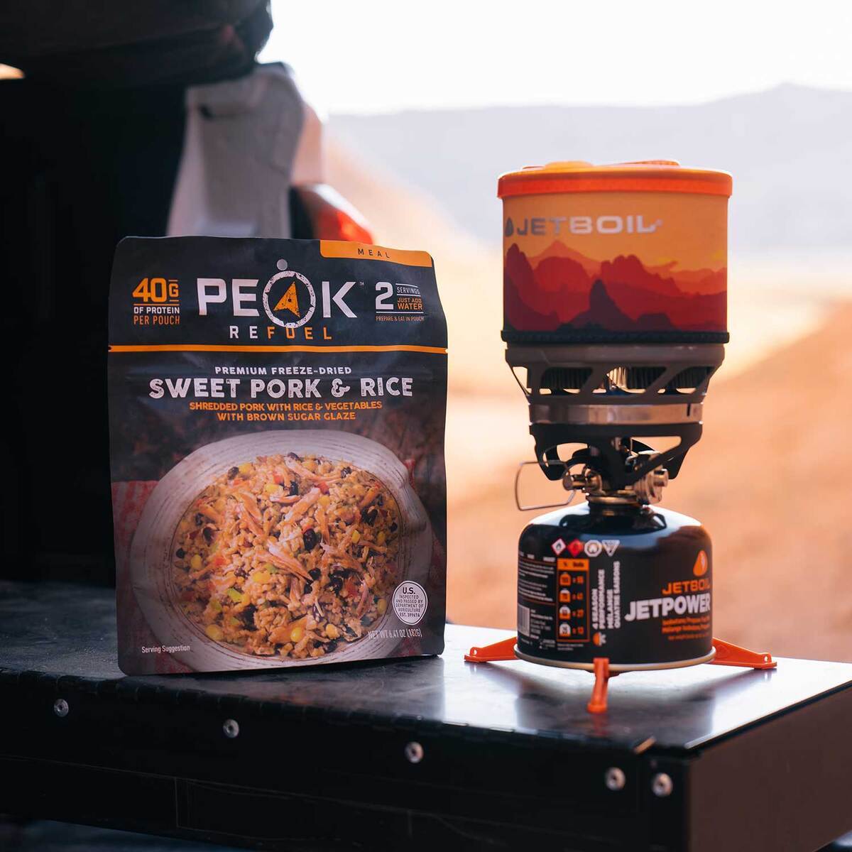 Peak Refuel Sweet Pork and Rice - 2 Servings 3 Peak Refuel Sweet Pork and Rice - 2 Servings