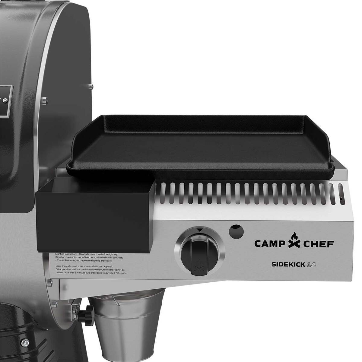 Camp Chef Sidekick Flat Top 1 Burner Stove with Griddle 3 Camp Chef Sidekick Flat Top 1 Burner Stove with Griddle