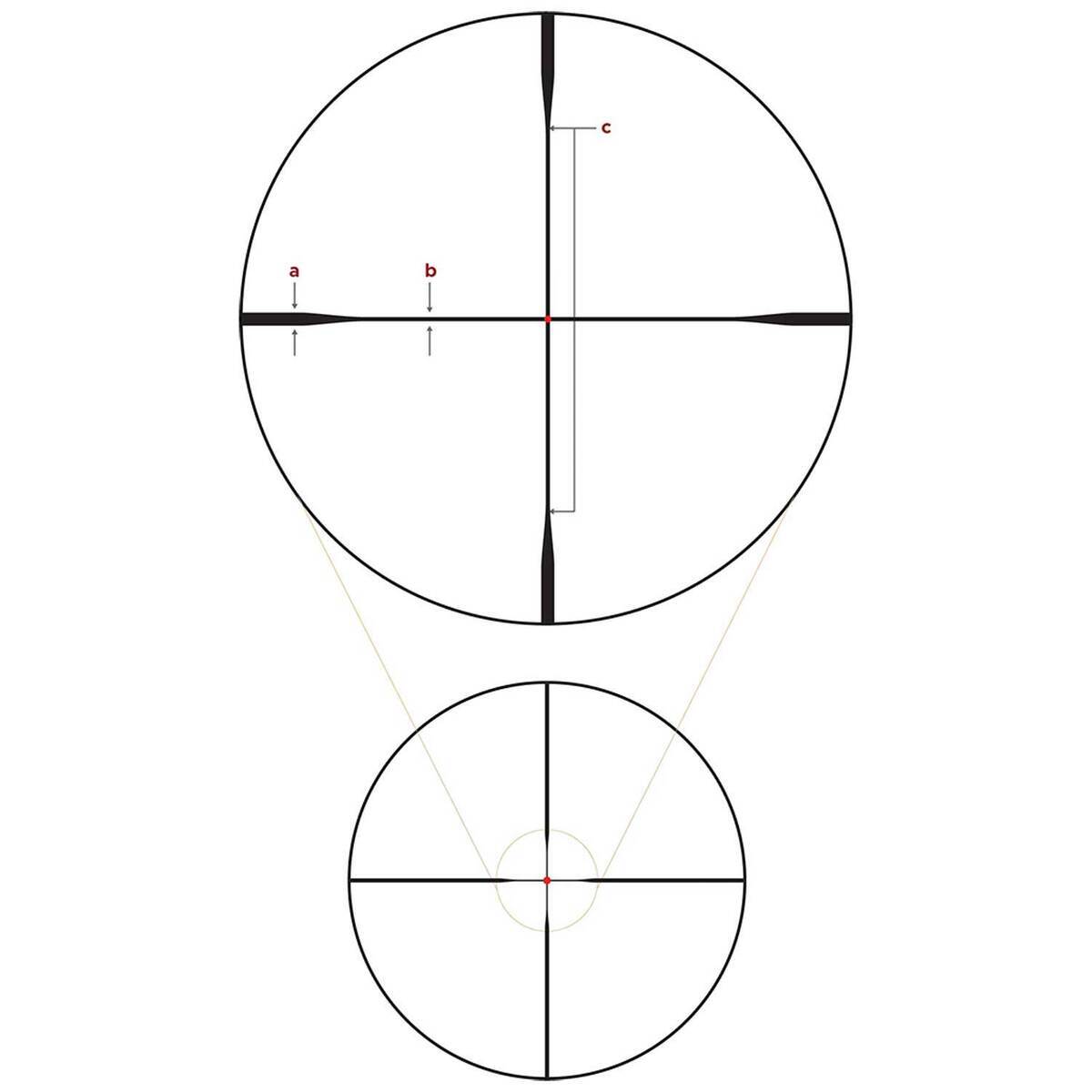 Leupold VX-6HD Gen2 2-12x 42mm Rifle Scope - FireDot Duplex