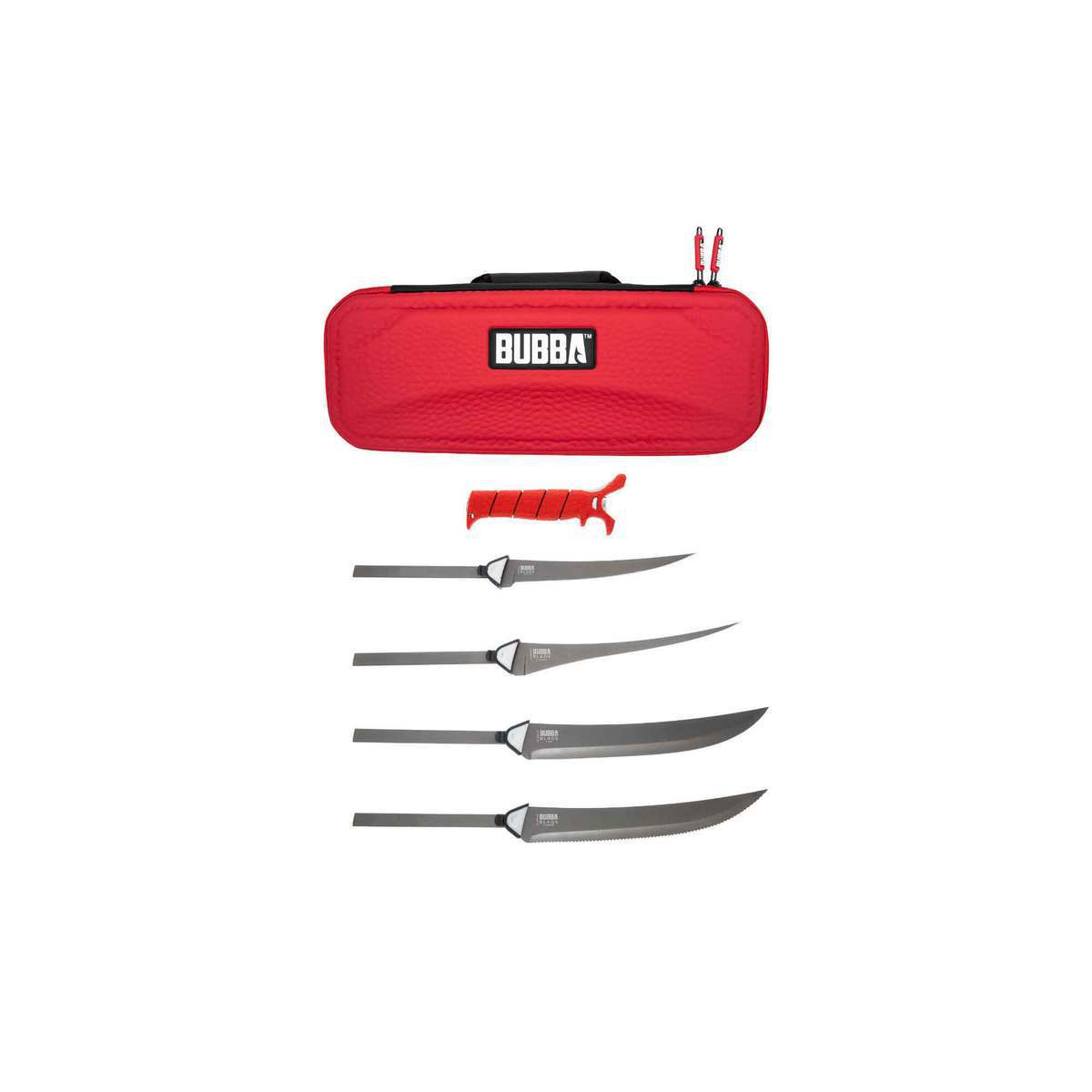 Bubba Multi-Flex Interchangeable Blade Fillet Knife Kit - Red 5 Bubba Multi-Flex Interchangeable Blade Fillet Knife Kit - Red
