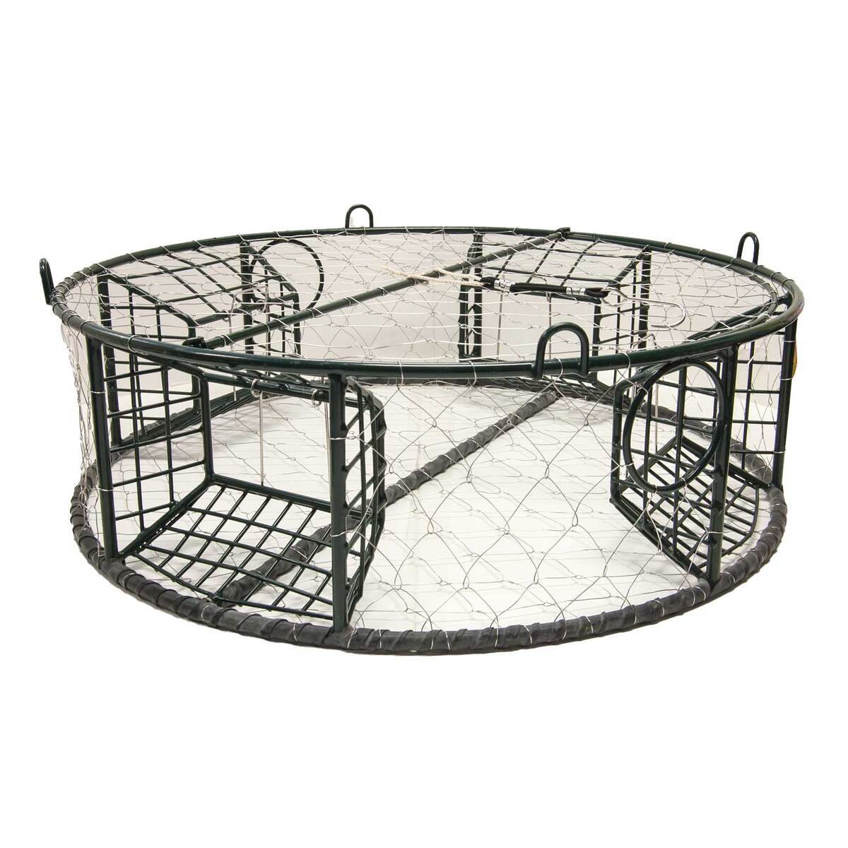 Beau Mac Crab Trap - Round, Rubber Wrapped
