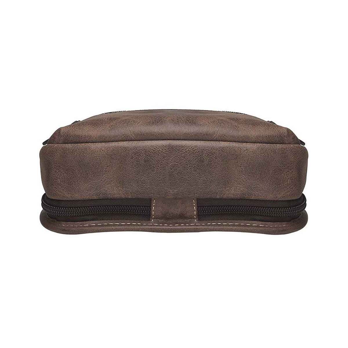 Gun Tote'n Mama Concealed Crossbody Sling Backpack - Distressed Buffalo