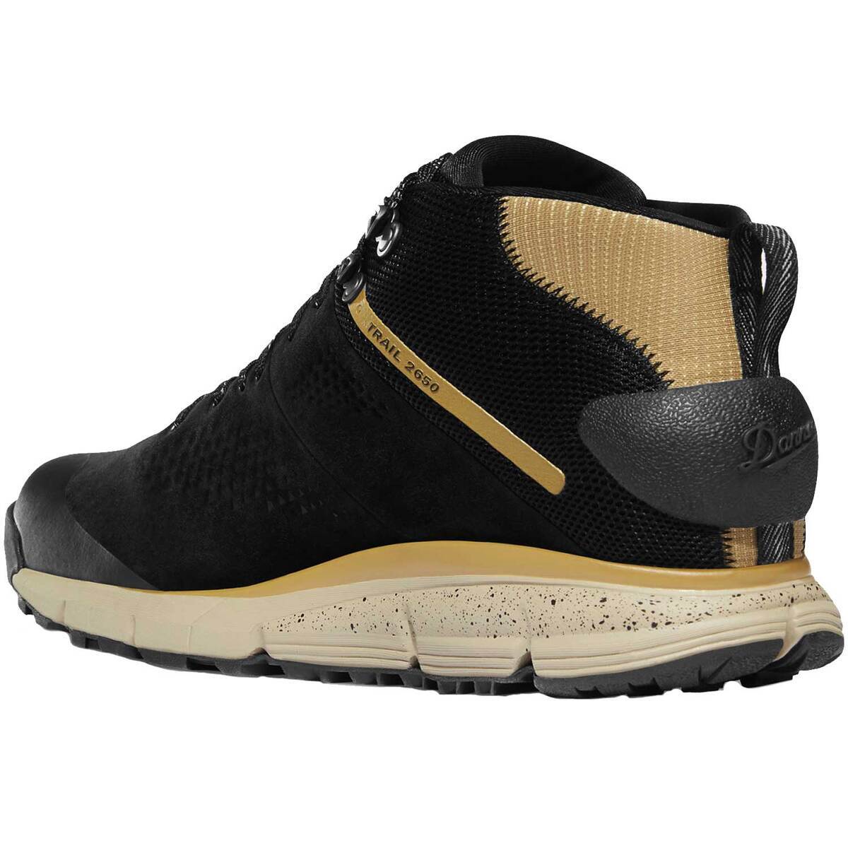 Danner Men's Trail 2650 GTX Waterproof Mid Hiking Boots - Black/Khaki - Size 8.5