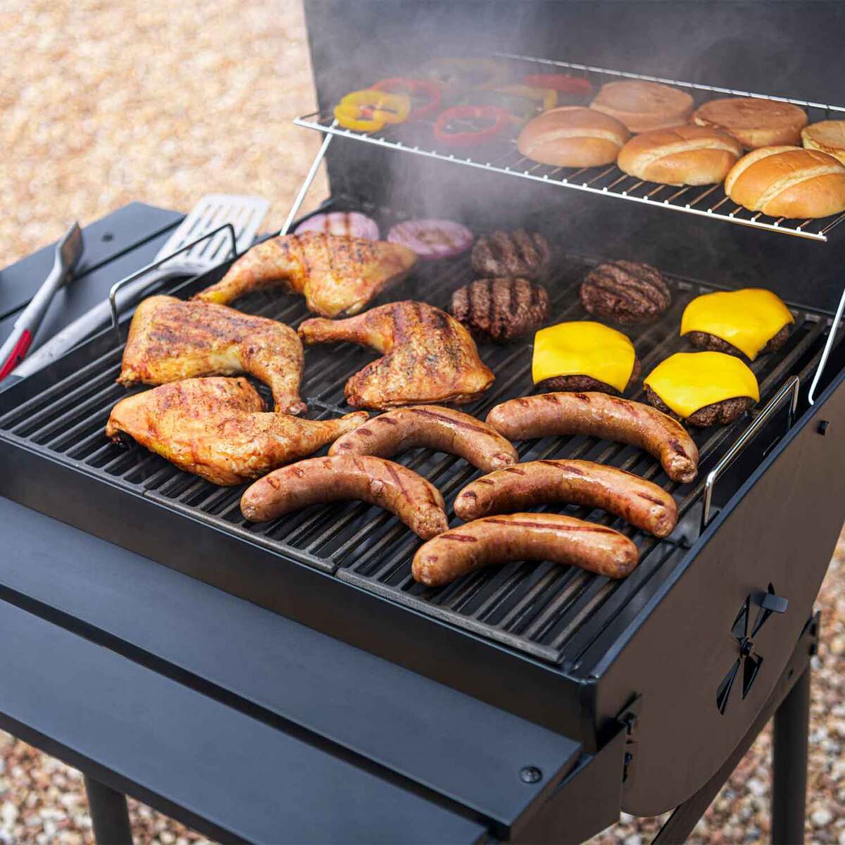 American Gourmet by Char-Broil 625 Charcoal Grill - Black 3 American Gourmet by Char-Broil 625 Charcoal Grill - Black