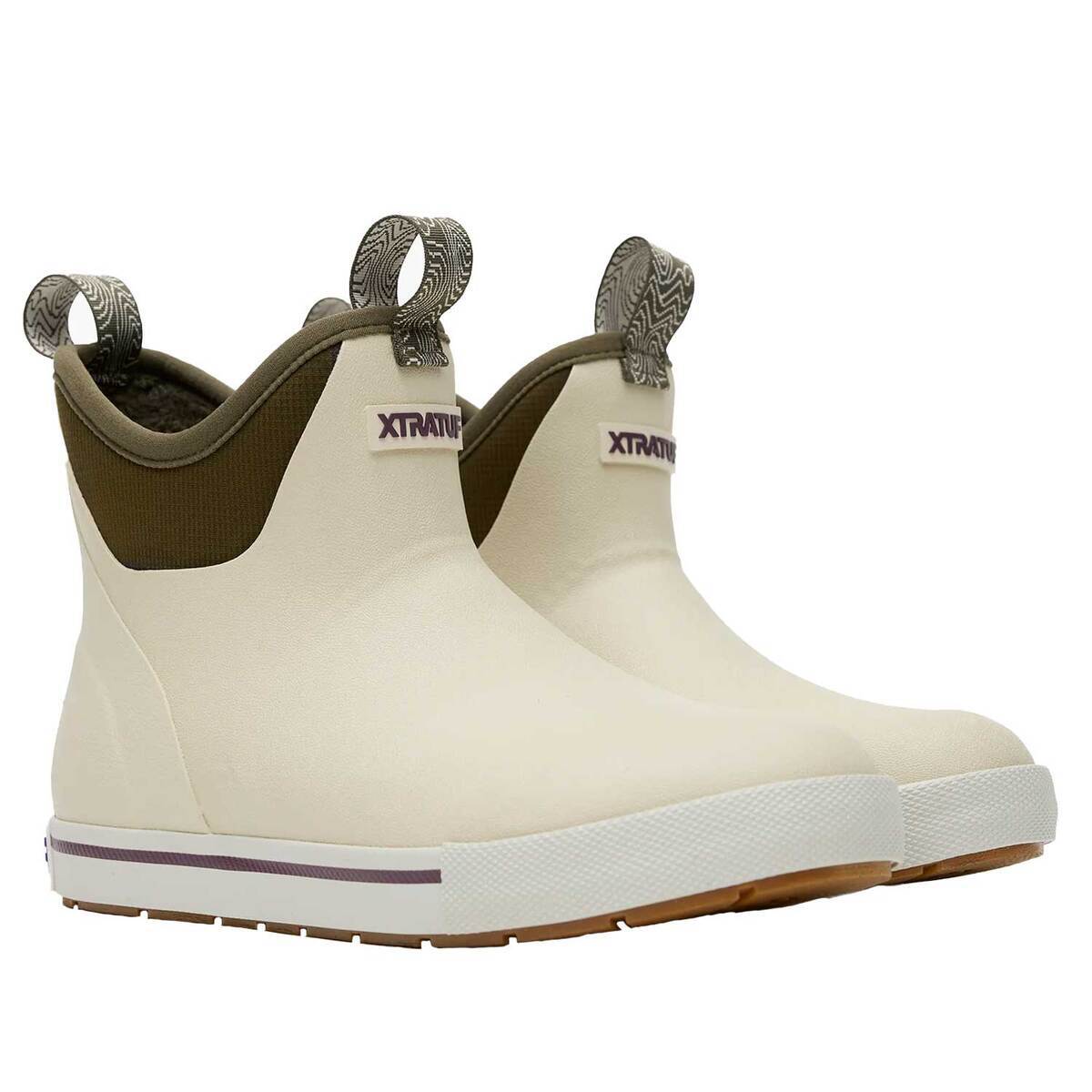 Xtratuf Women's Camp Fleece Lined Ankle Deck Pull On Boot