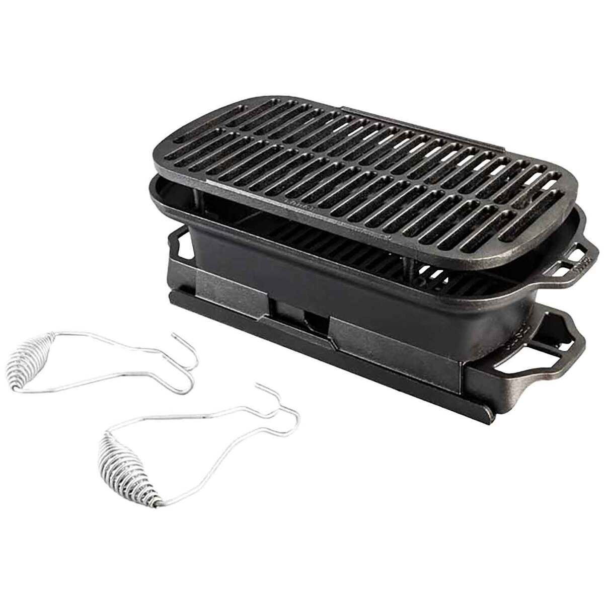 Lodge Sportsman’s Pro Cast Iron Grill - Black