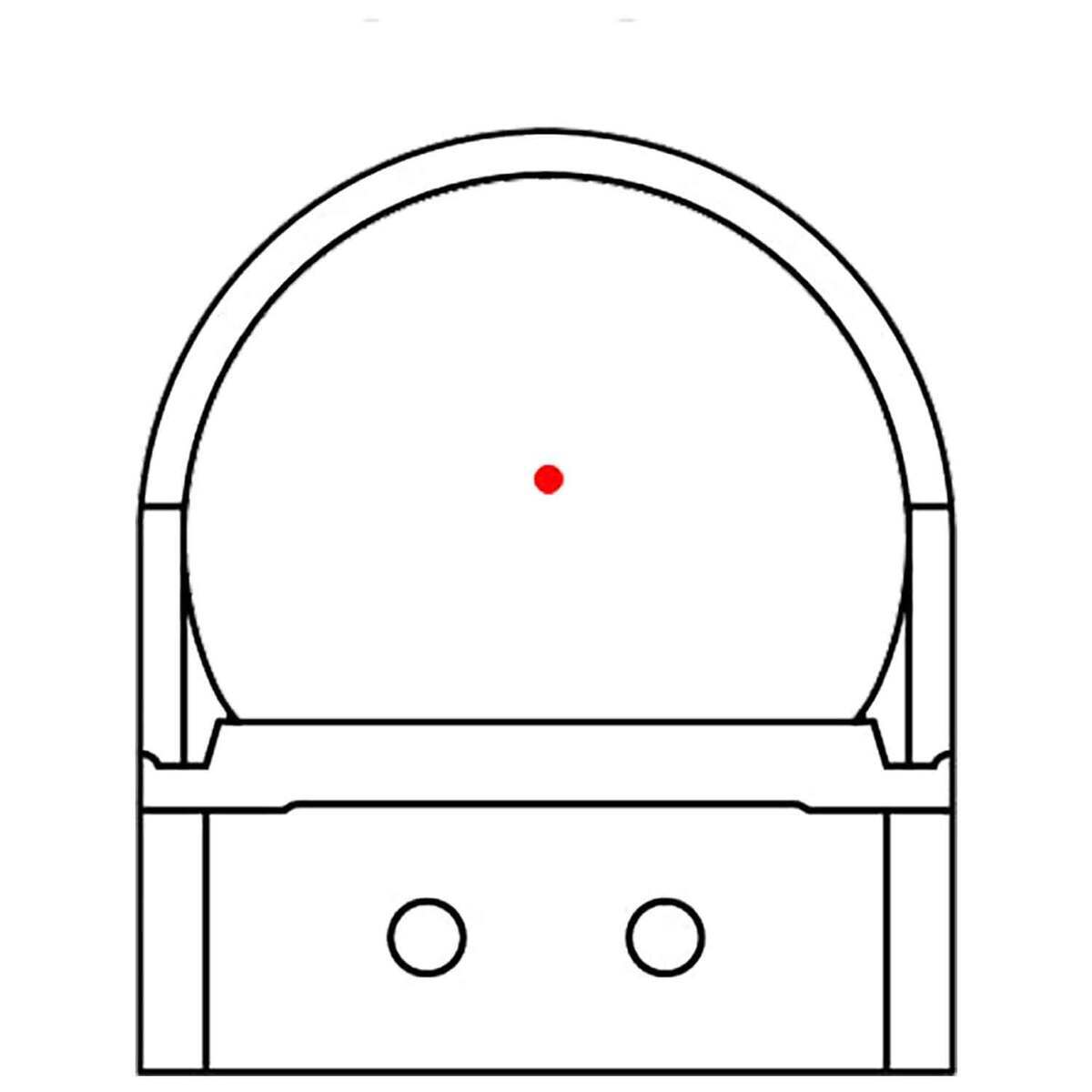 C-More Systems RTS V5 1x 22x26mm Red Dot - 6 MOA Dot