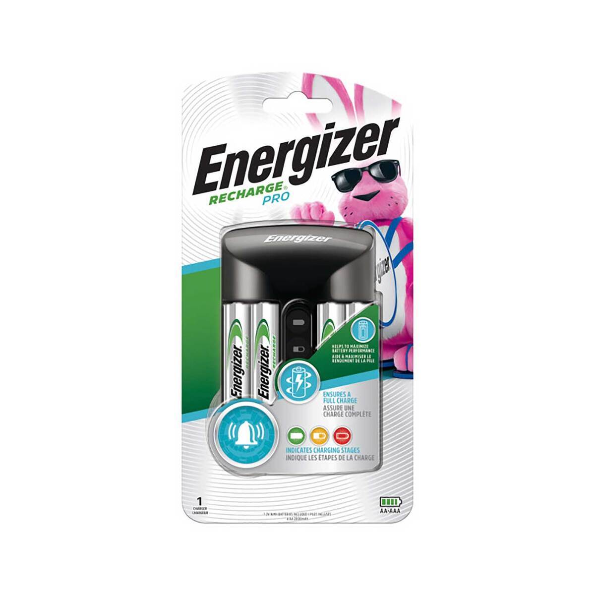 Energizer Recharge Pro Charger - 4 Pack