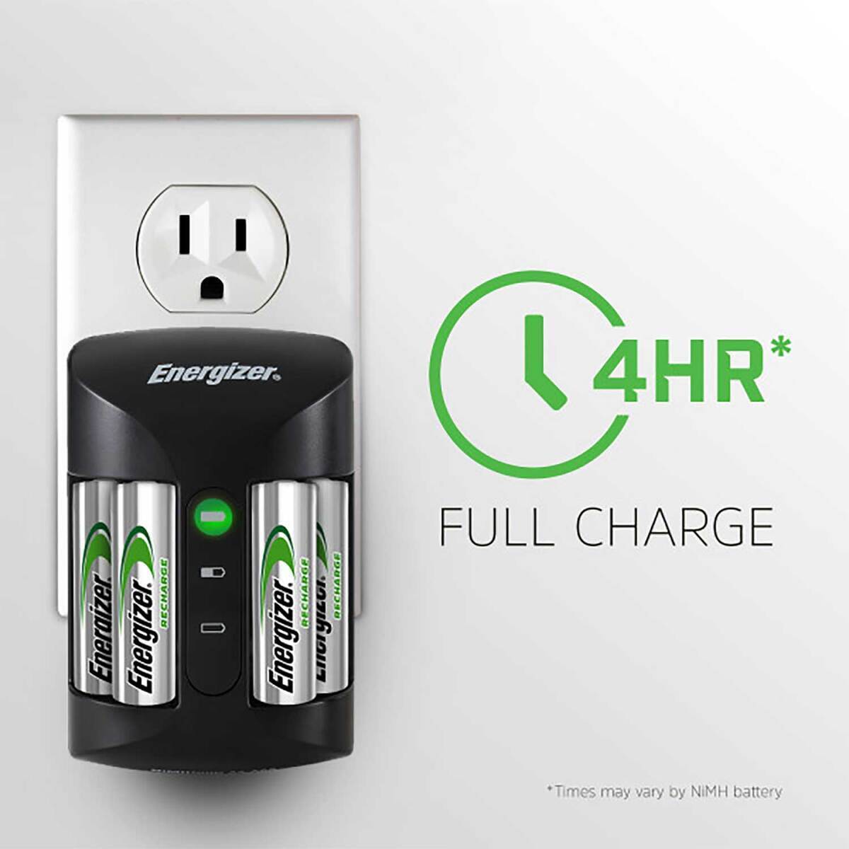 Energizer Recharge Pro Charger - 4 Pack 3 Energizer Recharge Pro Charger - 4 Pack